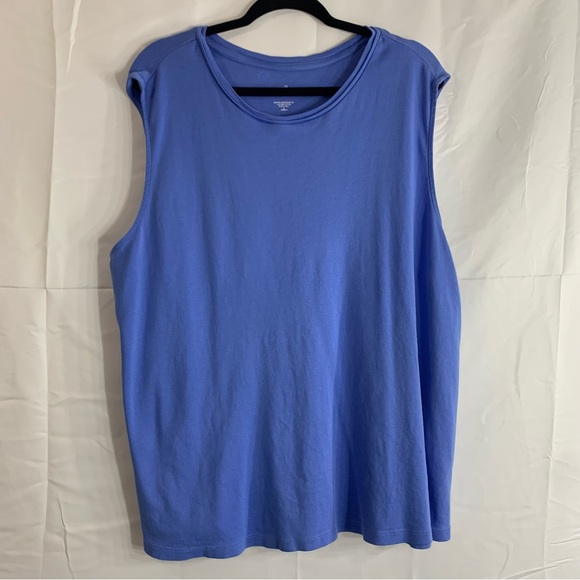 J. Jill Plus Size Women’s Cotton Shirttail Sleeveless Tee, size 3X - Picture 9 of 9